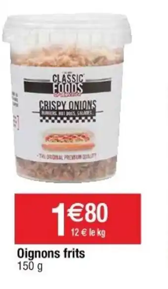 Oignons frits