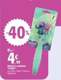 E.Leclerc Brosse à cheveux disney offre
