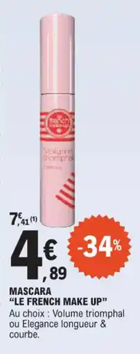 E.Leclerc Mascara le french make up offre