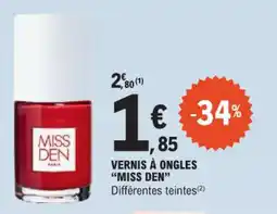 E.Leclerc Vernis Ă ongles miss den offre