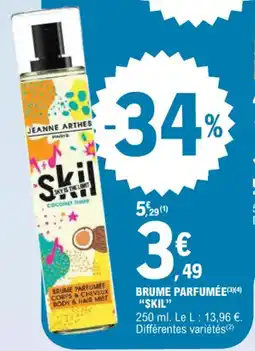 E.Leclerc Brume parfumée skil offre