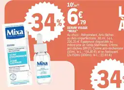 E.Leclerc Serum visage mixa offre