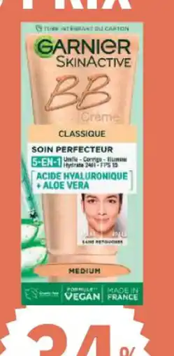 E.Leclerc Soin perfecteur 5 en 1 bb creme skin active de garnier offre