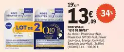 E.Leclerc Soin visage q10 de nivea offre