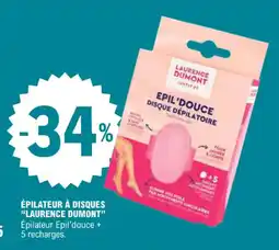 E.Leclerc Épilateur à disques laurence dumont offre