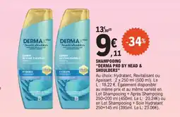 E.Leclerc Shampooing derma pro by head & shoulders offre