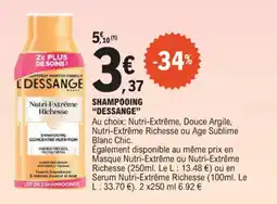 E.Leclerc Shampooing dessange offre