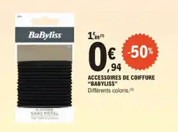 E.Leclerc Accessoires de coiffure babyliss offre