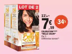 E.Leclerc Coloration belle color offre