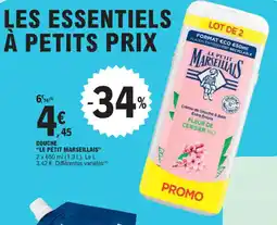 E.Leclerc Douche le petit marseillais offre
