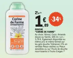 E.Leclerc Douche corine de farme offre