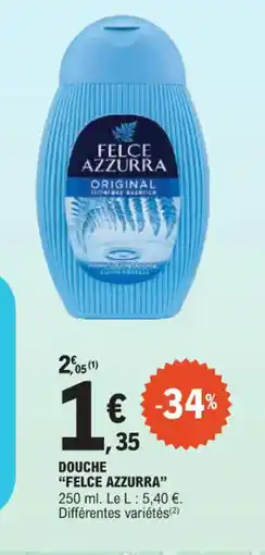 E.Leclerc Douche felce azzurra offre