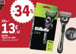 E.Leclerc Rasoir gillette labs offre