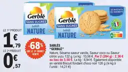E.Leclerc Sablés gerble offre