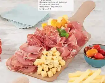 Super U Planche de charcuterie mixte offre