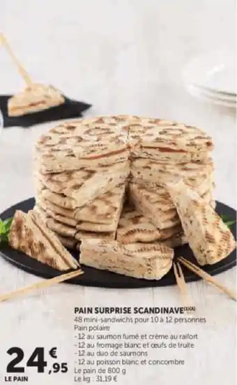 Super U Pain surprise scandinave offre