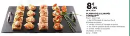 Super U Plateau de 16 canapés traiteur offre