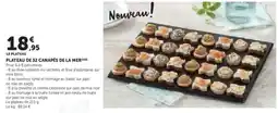 Super U Plateau de 32 canapés de la mer offre