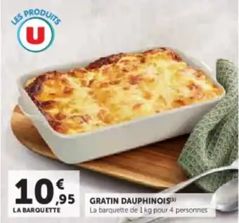 Super U Gratin dauphinois offre