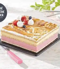 Super U Entremets framboise exotique offre