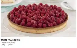 Super U Tarte framboise offre