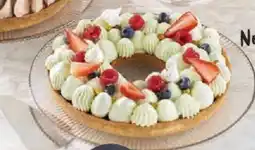 Super U Tarte couronne fruits des bois pistache offre