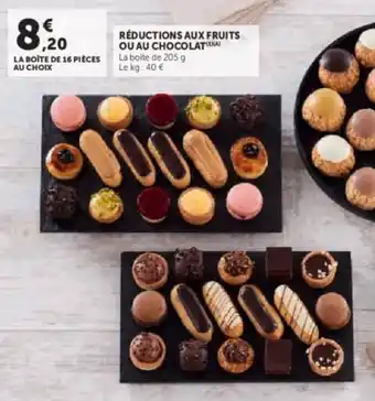 Super U Réductions aux fruits ou au chocolat offre