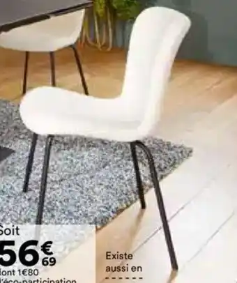 BUT Chaise Zelie offre