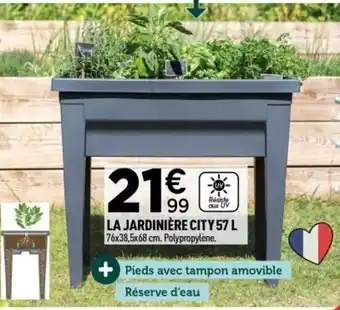 Centrakor La jardinière city offre