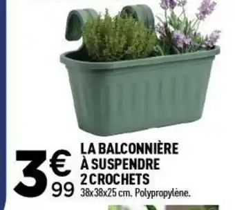 Centrakor La balconnière à suspendre offre