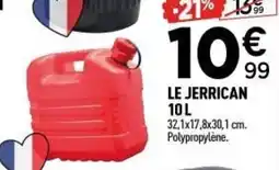 Centrakor Le jerrican offre