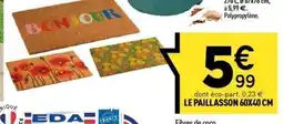 Centrakor Le paillasson offre