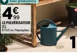 Centrakor Le pulvérisateur offre