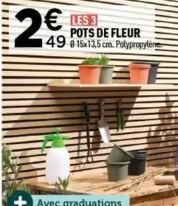Centrakor Pots de fleur offre