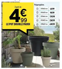 Centrakor Le pot double paroi offre
