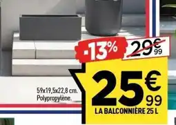 Centrakor La balconnière offre