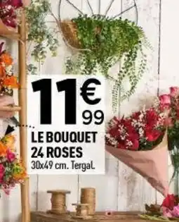 Centrakor Le bouquet 24 roses offre