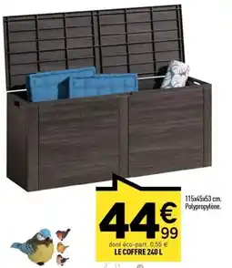 Centrakor Le coffre offre