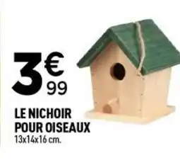 Centrakor Le nichoir pour oiseaux offre