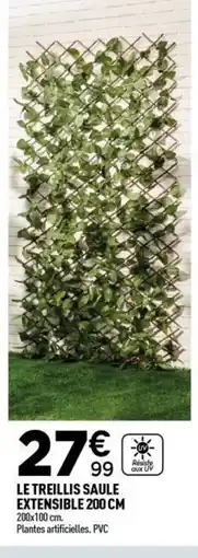 Centrakor Le treillis saule extensible offre