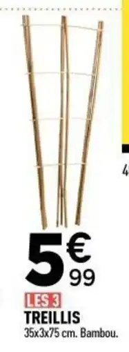 Centrakor Les 3 treillis offre