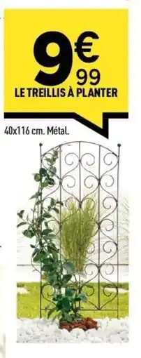 Centrakor Le treillis à planter offre