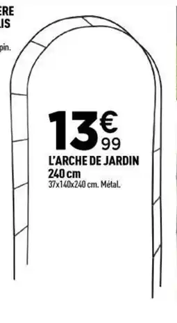 Centrakor L'arche de jardin offre