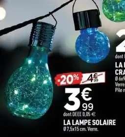 Centrakor La lampe solaire offre