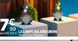 Centrakor La lampe solaire gnome offre