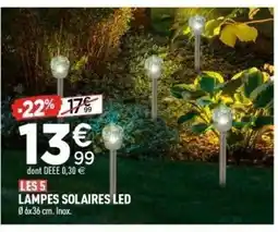 Centrakor Lampes solaires led offre