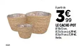 Centrakor Le cache-pot offre
