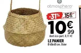 Centrakor Le panier offre