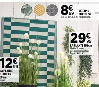 Centrakor Le tapis offre