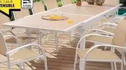 Centrakor La table extensible offre
